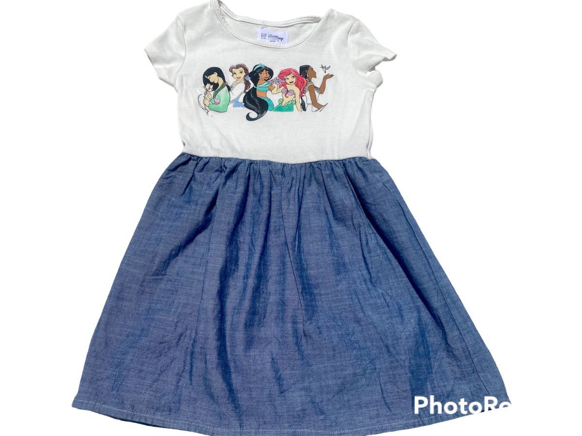 ★美品　ギャップキッズ 　GAP KIDS　ディズニーコラボ　ワンピース　１１０　ＸＳ　★_画像2