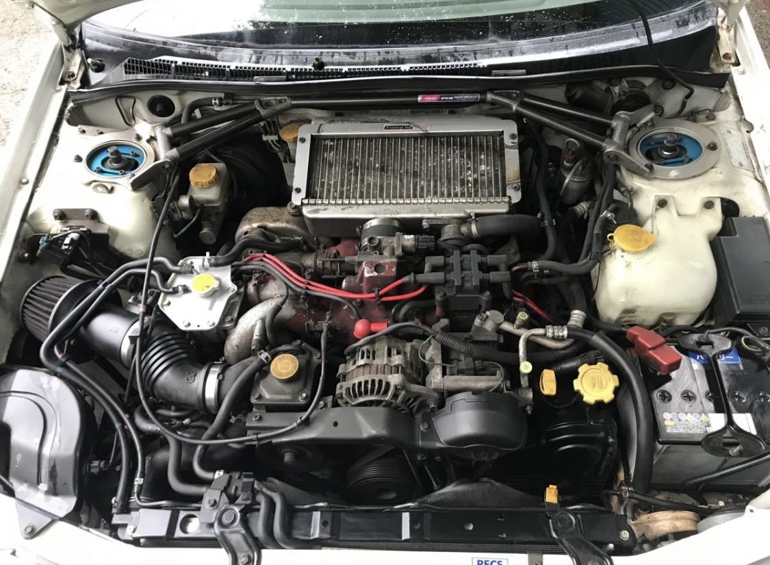 スバルインプレッサWRX STI Vi バージョン6 EJ20 GC8 4WD ワークイモ