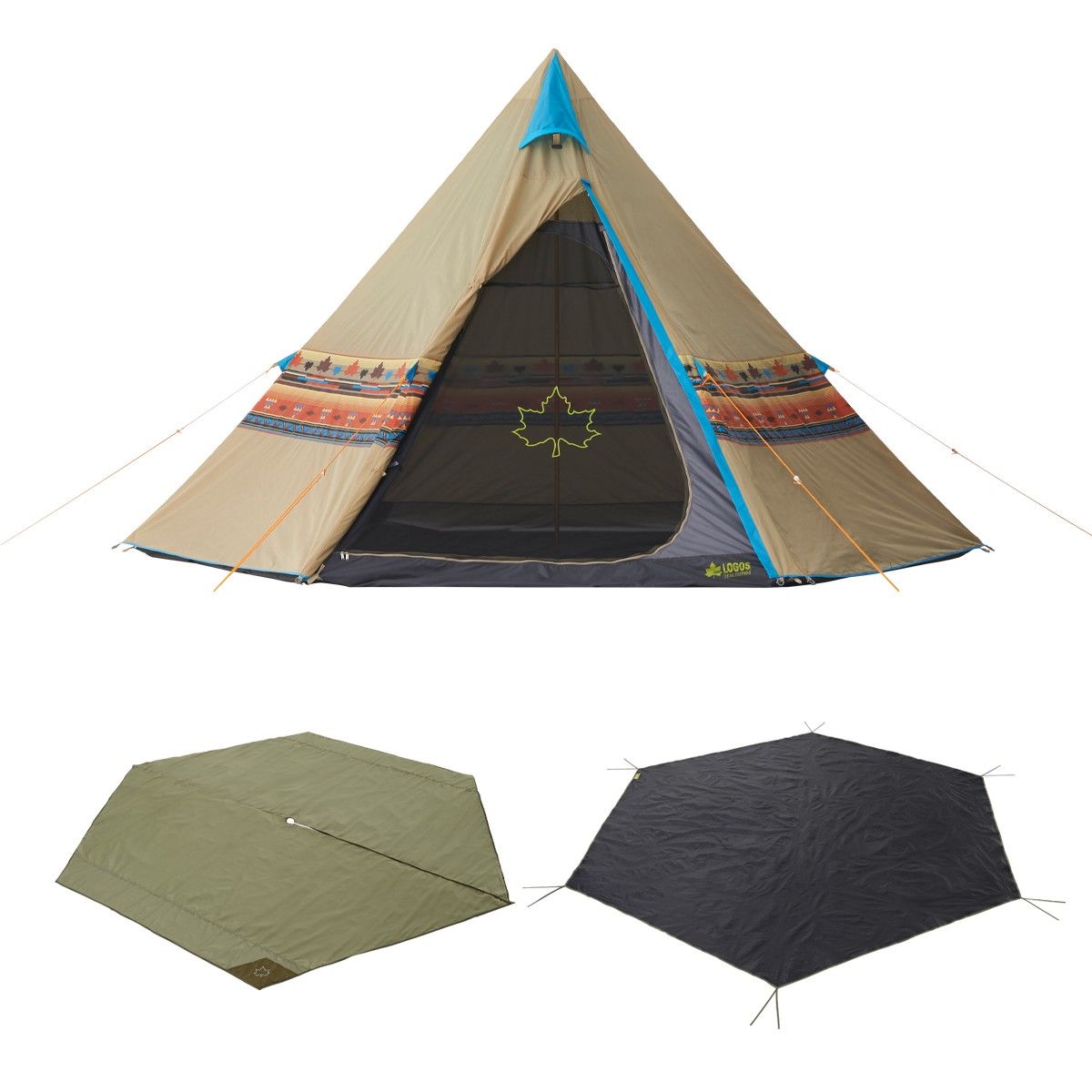 LOGOS Tepee 400 三点セット ロゴスナバホ【新品未使用