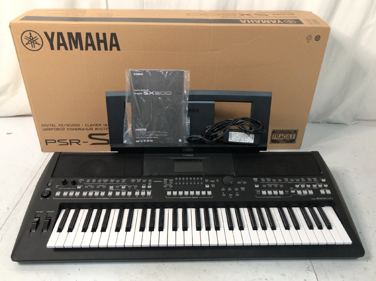 YAMAHA ヤマハ PSR SX キーボード○EA