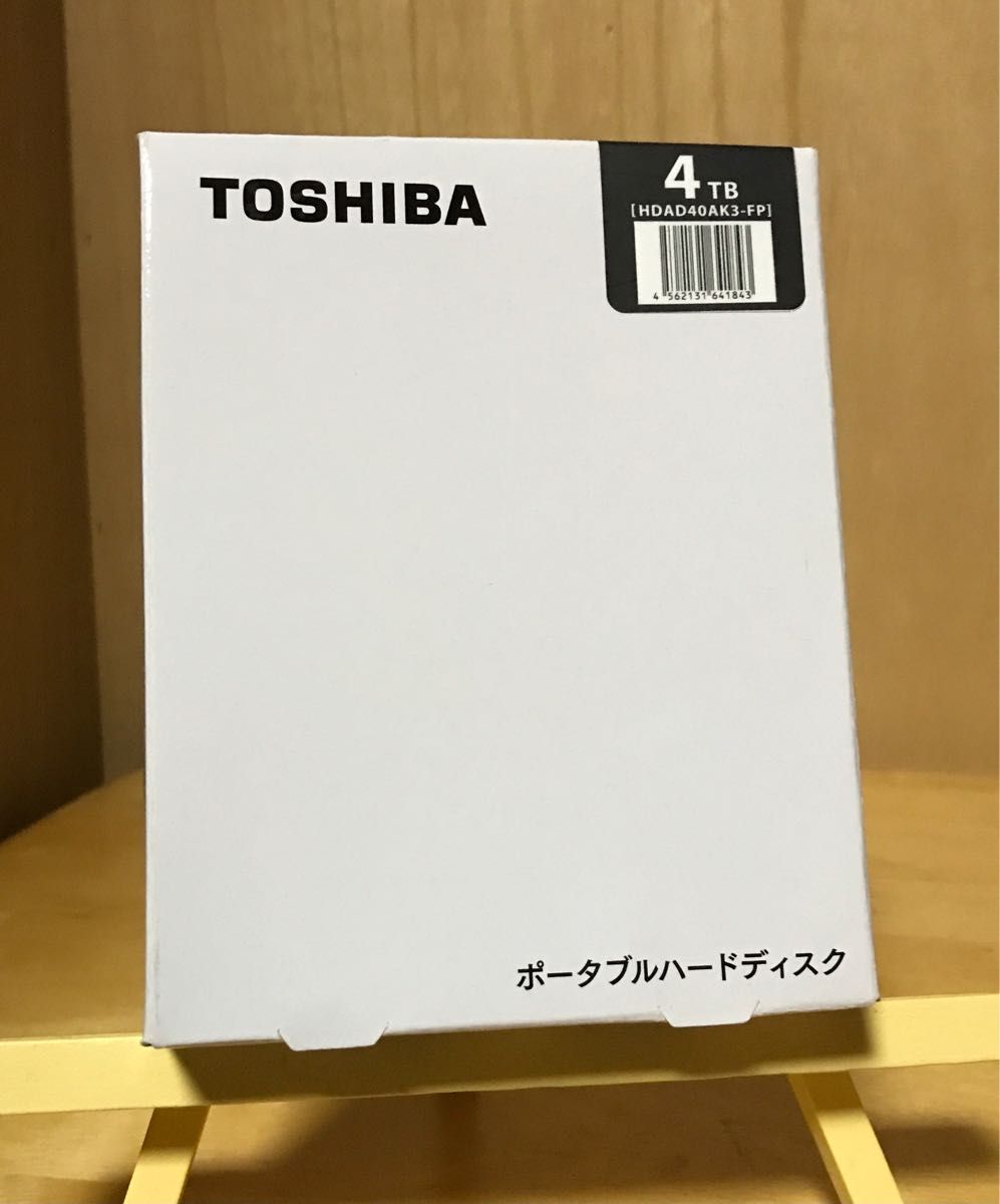 ◯新品◯ TOSHIBA ポータブルHDD 4TB HDAD40AK3-FP 2.5インチ 東芝