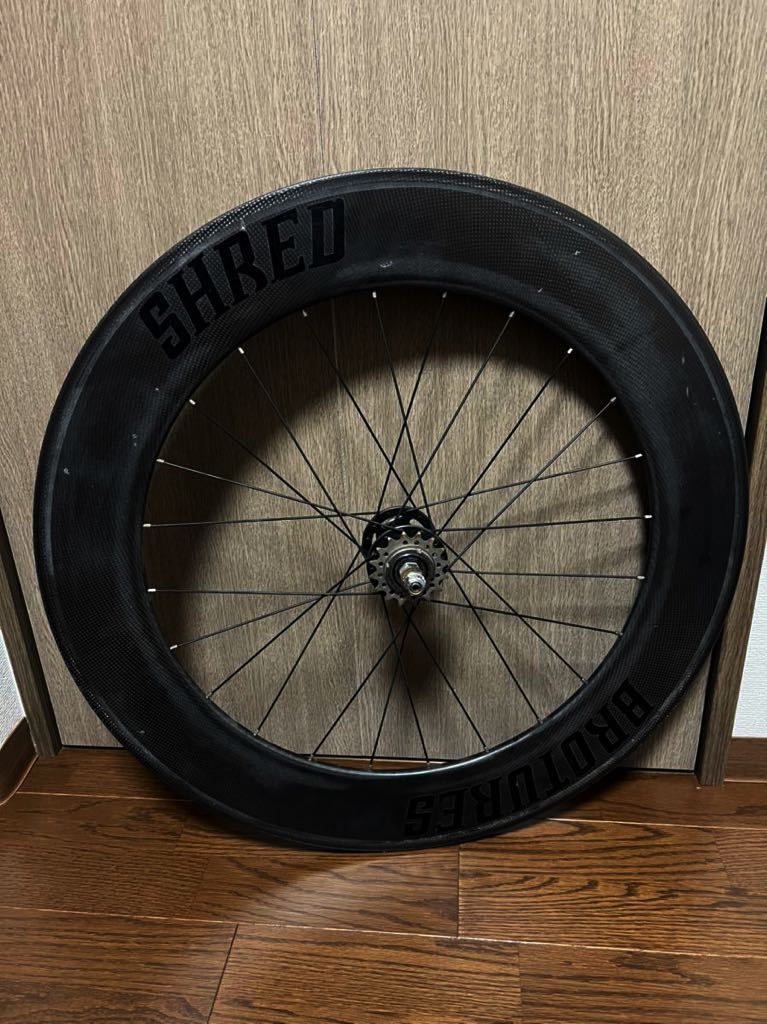 BROTURES SHRED88 CARBON WHEEL リア カーボン クリンチャー ピスト 