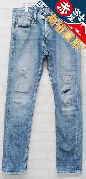 3P2818/DENHAM CANDIANI DENIM RAZOR GRMA SLIM FIT デニムパンツ デンハム レイザースリムフィットジーンズ カンディアーニ_画像1