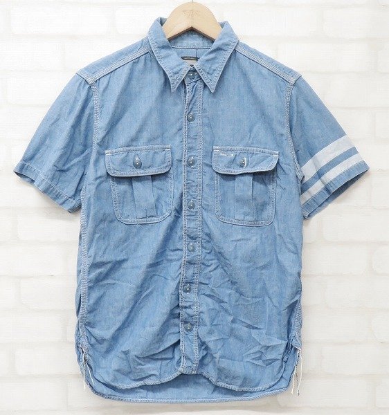7T3223【クリックポスト対応】MOMOTARO JEANS 出陣 5oz半袖