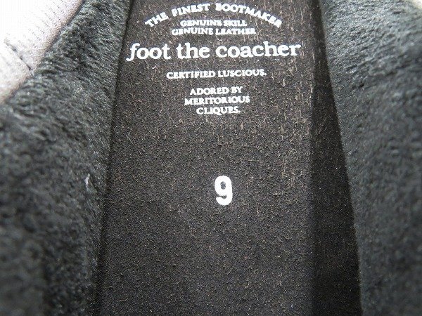 2S7306/ не использовался товар foot the coacher QUILTING SANDALS VARTICAL STITCH foot The Coach .- стеганое полотно сандалии 9