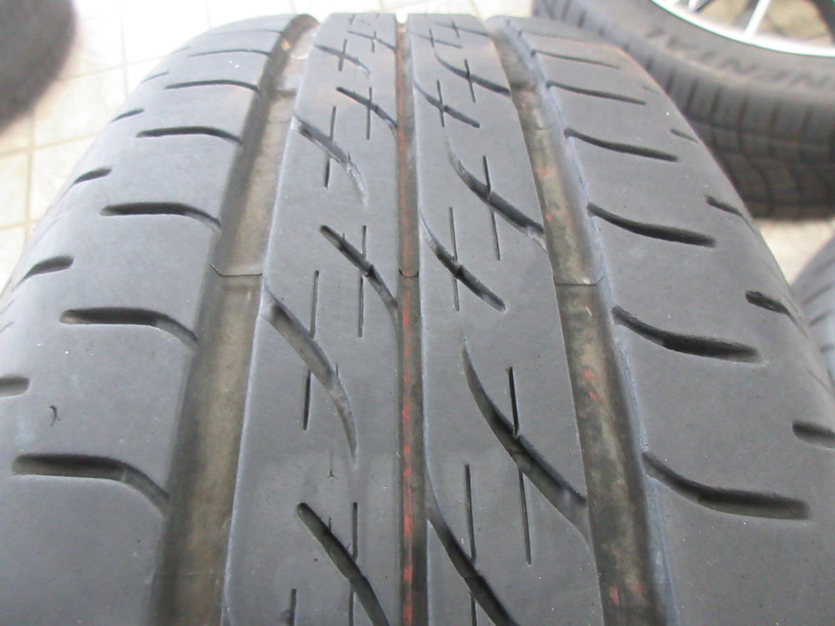 インサイト等15×6Joff+45pcd100の4穴ハブ径73㎜・タイヤ175/65R15 BS NEXTORY製造年0820×4の4本セットの出品になります。_画像9