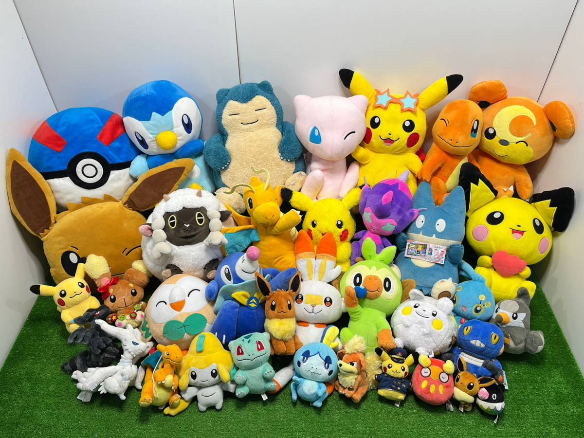 Yahoo!オークション - △16-16 ポケモン ぬいぐるみ 大量 まとめ