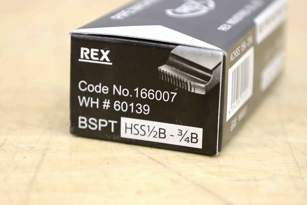 1254A23 未使用 REX レッキス チェーザ 166007 HSS1/2B-3/4B 切削工具