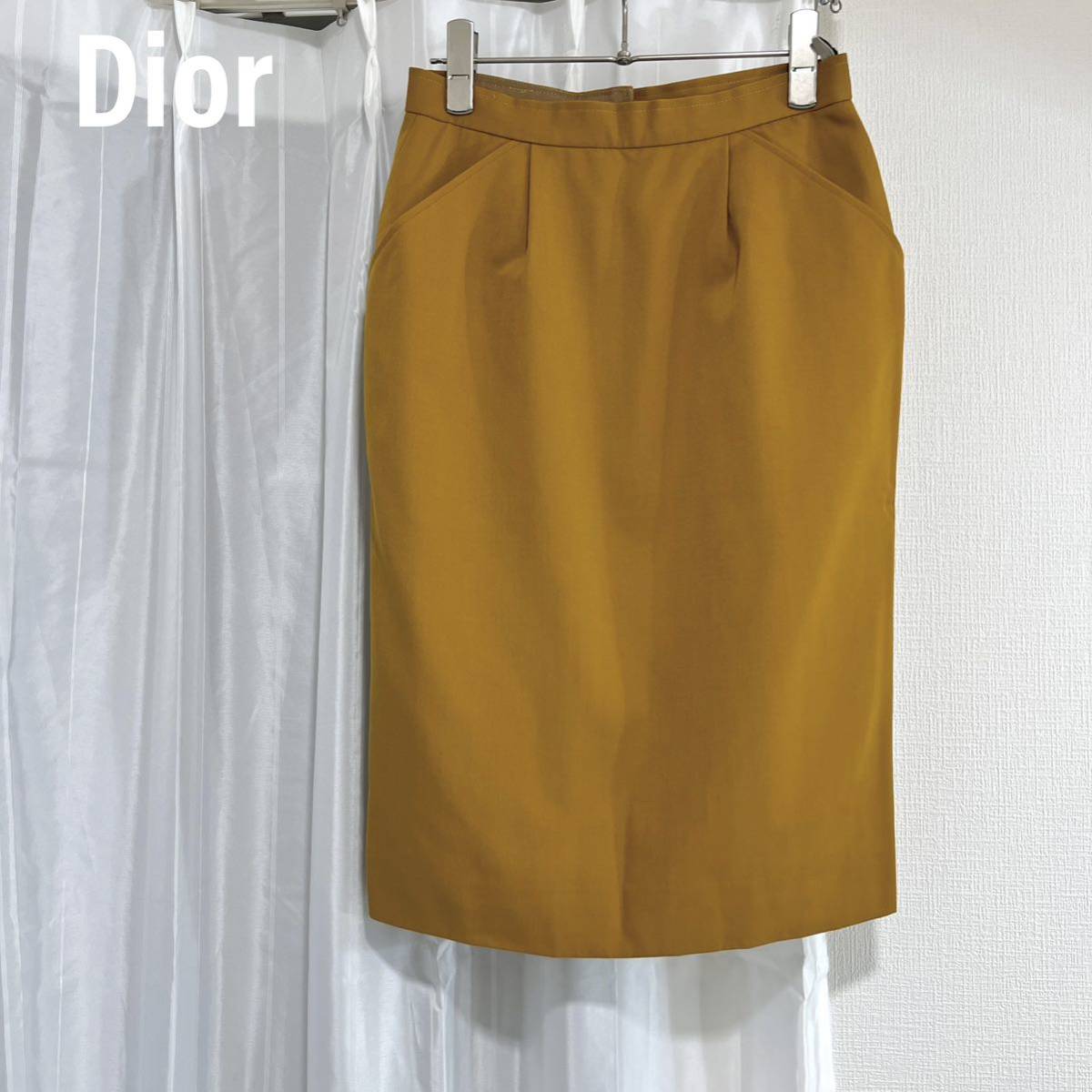 Christian Dior クリスチャンディオール タイトスカート 膝丈スカート