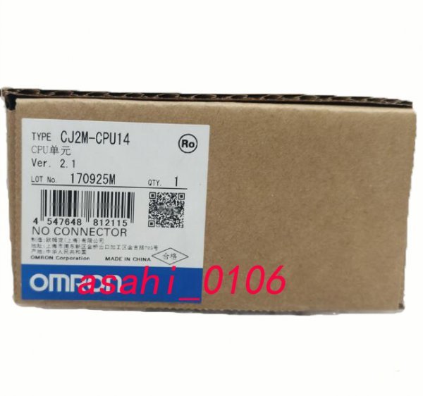 新品 OMRON/オムロン CJ2M-CPU14 CPUユニット CJシリーズ_画像1