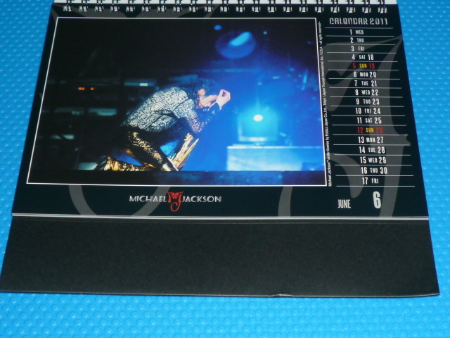 * music ]2011 year desk calendar [ Michael Jackson ][ new goods 