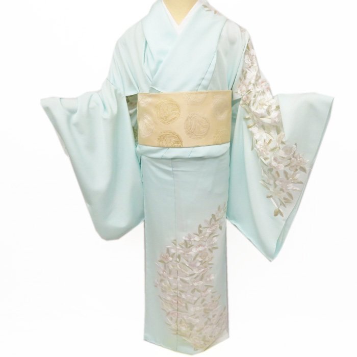 人気商品】 ☆きもの北條☆ 【未仕立て】 A702-1 特選 仮絵羽 総手刺繍