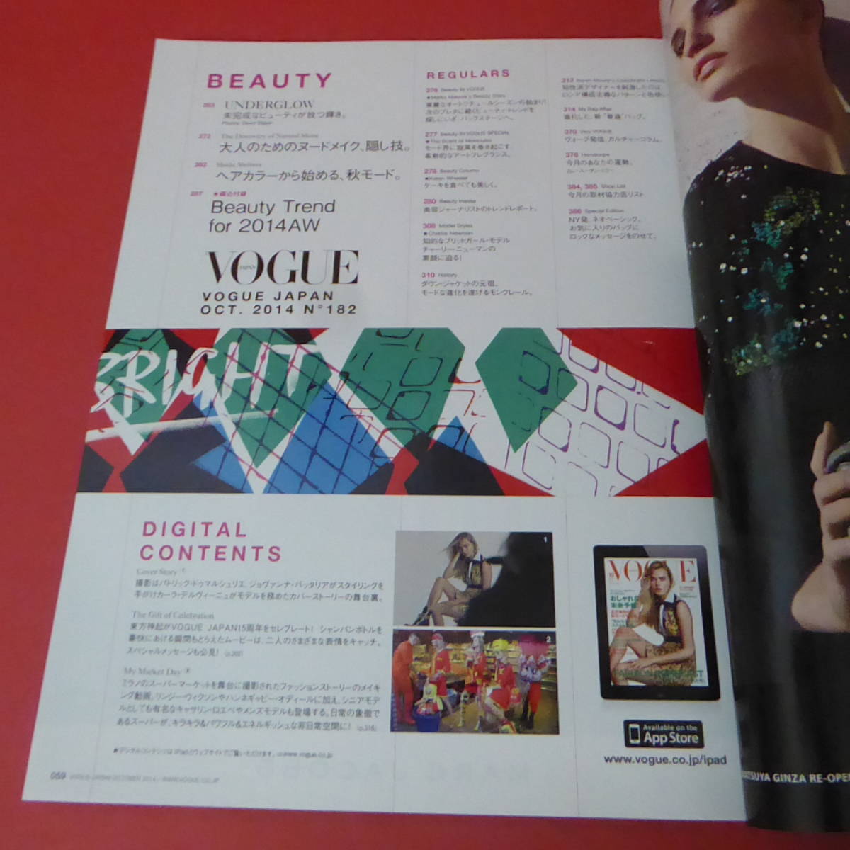 YN1-230524☆VOGUE　2014.10月号　No.182　付録なし_画像10