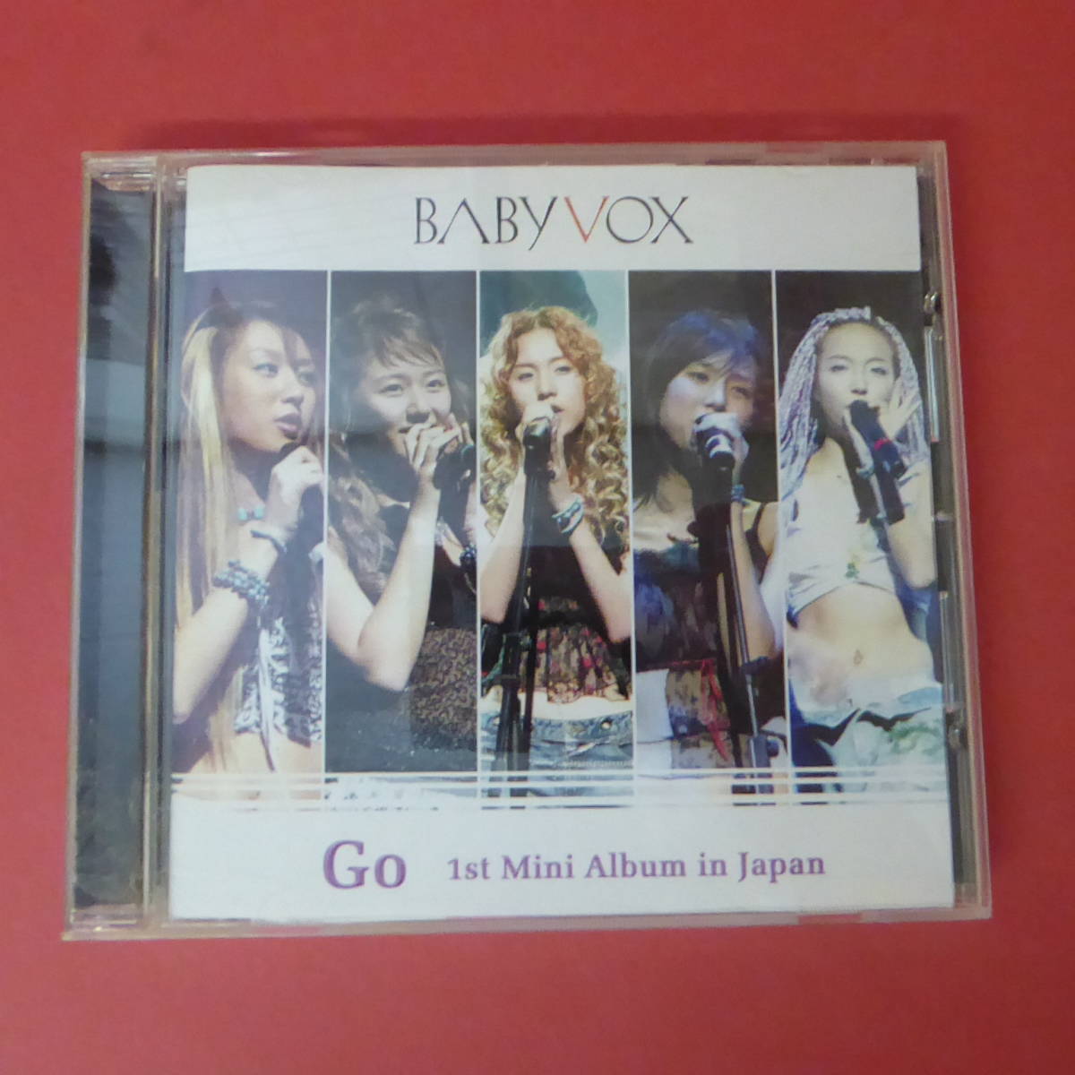 970CD1-230531☆BABYVOX　GO　1st Mini Album in Japan CD_画像1