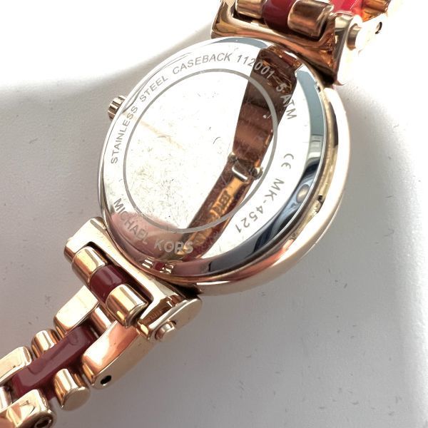MICHAEL KORS マイケルコース レディース 腕時計 MK-4521 中古 現状品