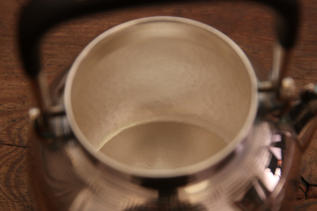  old silver tea .[ original silver made . eyes .... tree ...] silver bin green tea hot water . small teapot tea utensils era thing silver purity 99.9% LT-05296