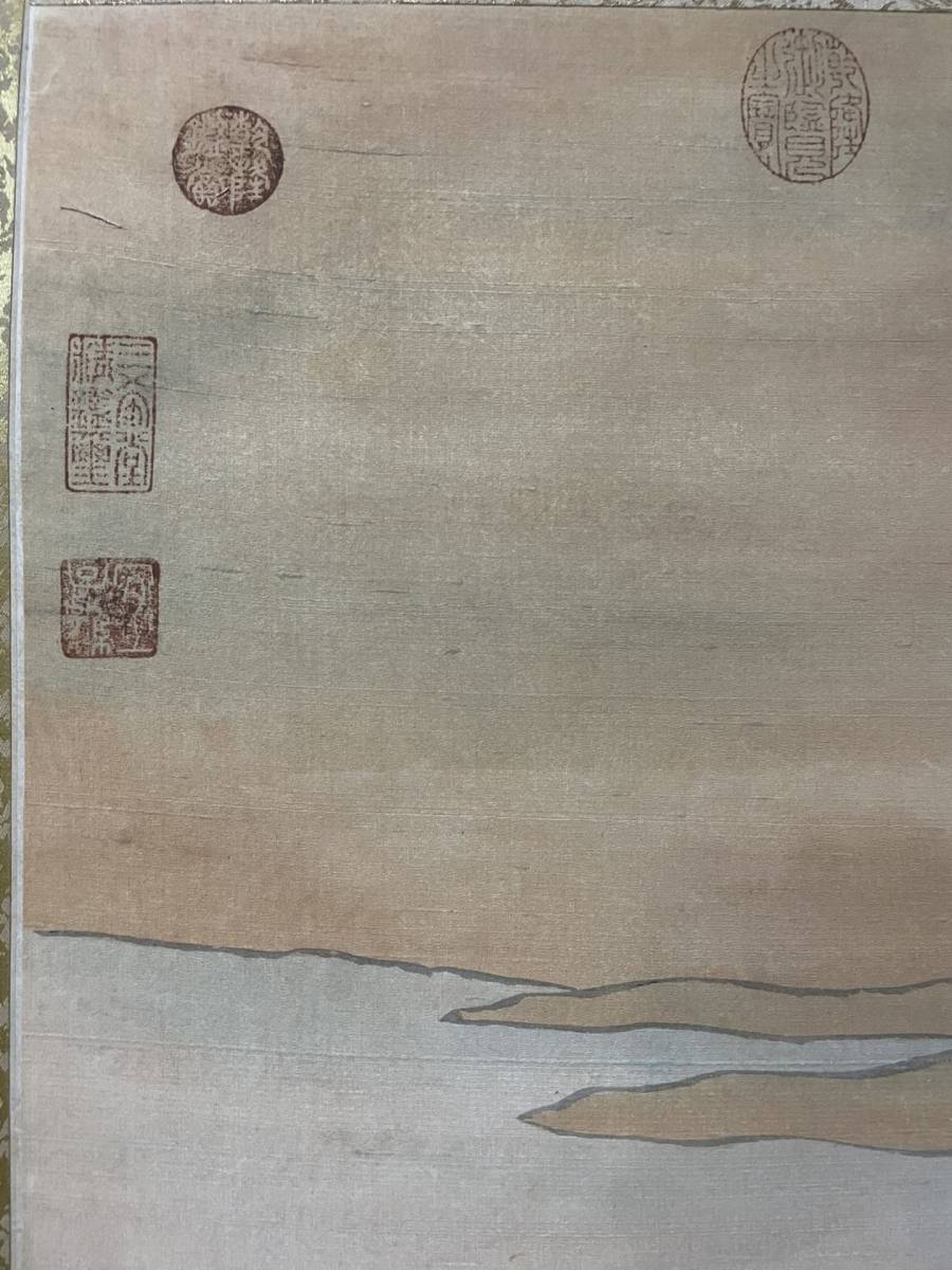 古美術 掛軸 中国・清時代 費丹旭書 「仕女図」 紙本 立軸 真作 肉筆
