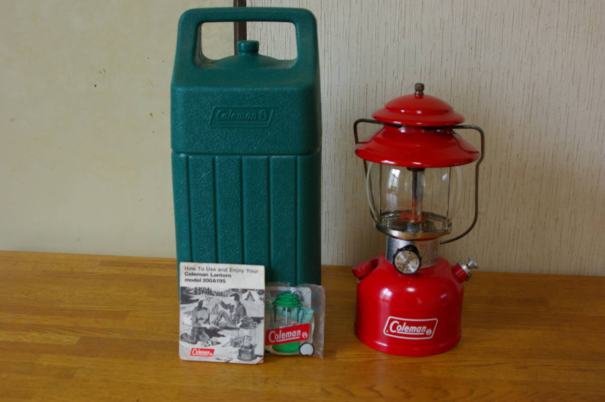 Coleman ワンマントルランタン 200A195 コールマンレッド | inmano.com.br