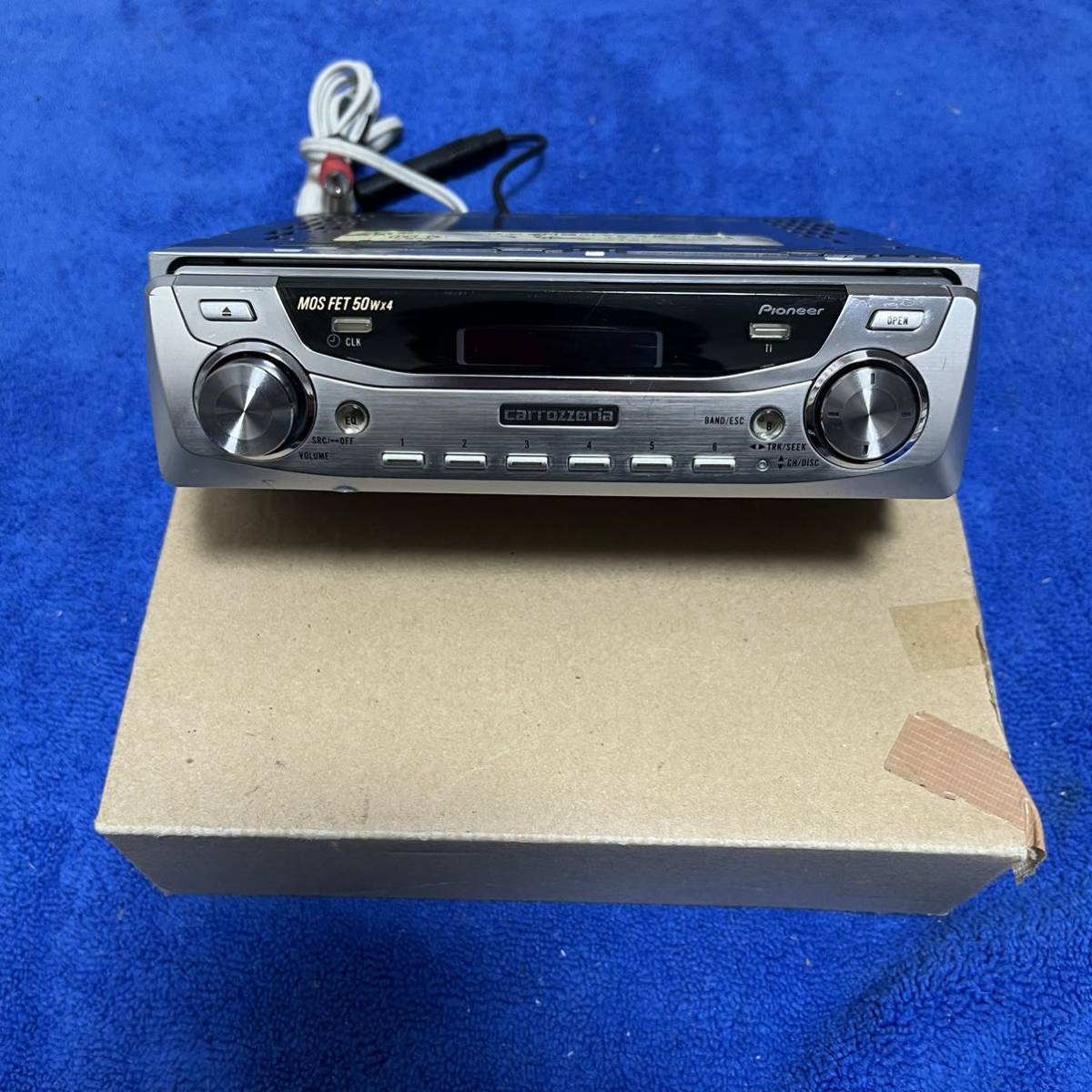 激レア 送料無料 Carrozzeria メインユニット DEH-P088 通電確認 激レア 送料無料 Carrozzeria メインユニット DEH-P088 通電確認