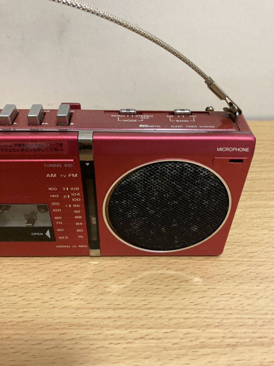 AIWA アイワ CS-M1Rマイクロカセットレコーダー ラジカセ マイクロ