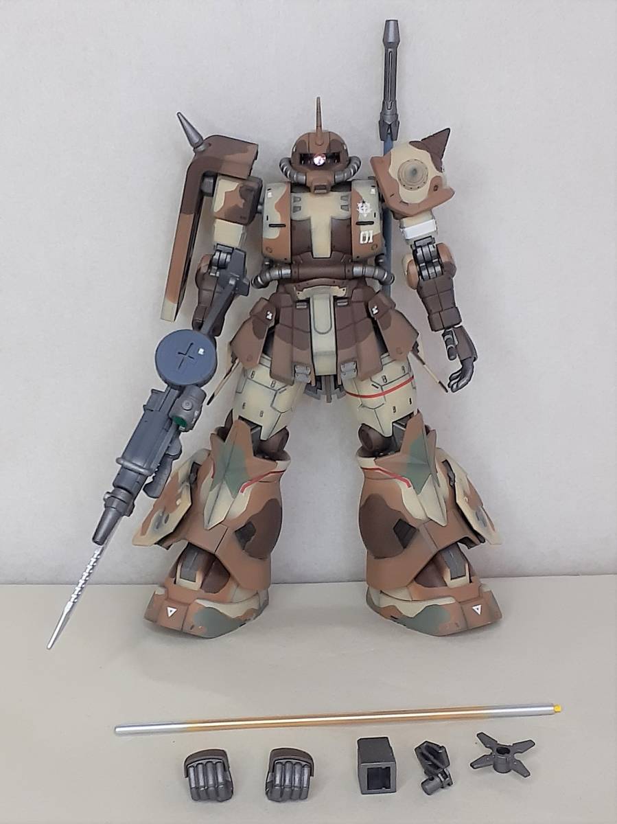 塗装済み完成品】HG 1/144 高機動型ザク エグバ機 ウェザリング仕様