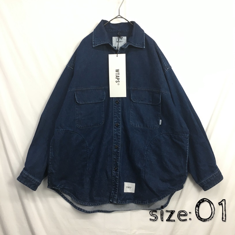 【買取】WTAPS : 22aw WCPO 01 LS COTTON DENIM | 福岡県久留米市のブランド古着＆リサイクルショップ「テクノ