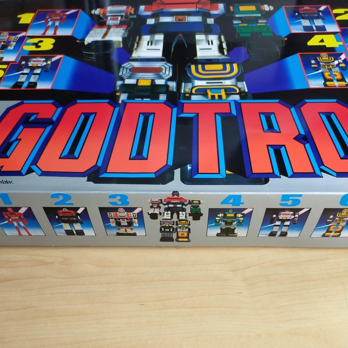 六神合体ゴッドマーズ 超合金 海外版 GODTRON 六神合体ゴッドマーズ 超合金 海外版 GODTRON