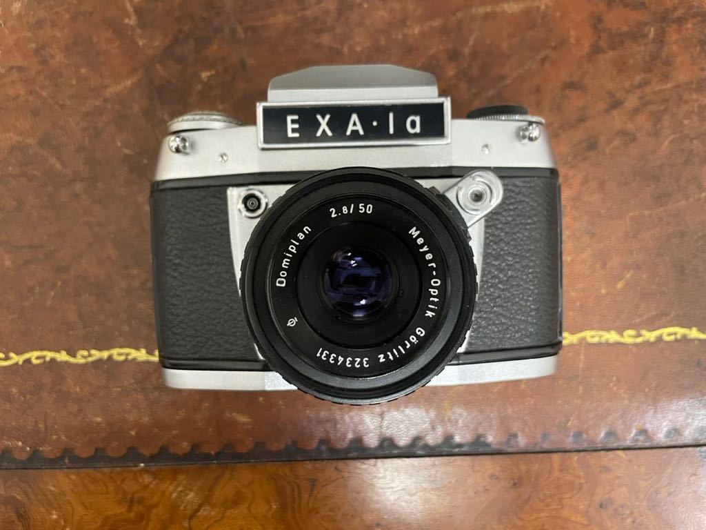 Ihagee EXA 1a ジャンク　一眼レフカメラ フィルムカメラ　Meyer Domiplan 50mm f2.8 エクサ　エキザクタ　イハゲー　Ia_画像1