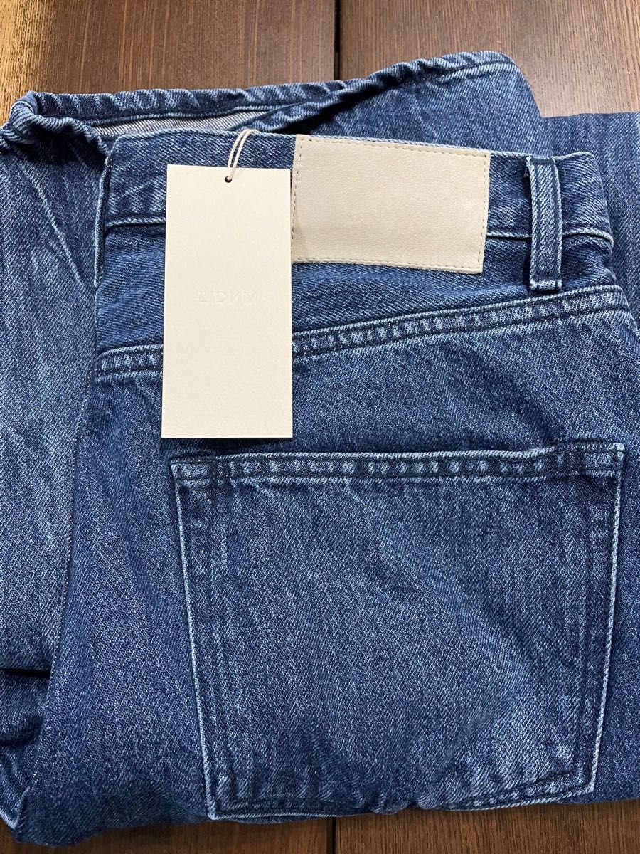 LIDNM VINTAGE SLUB STRAIGHT DENIM | noonanwaste.com