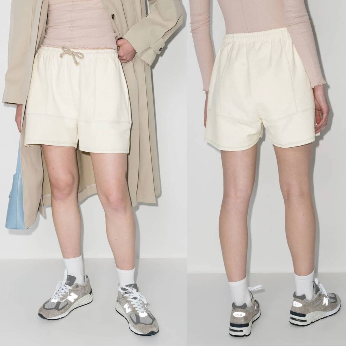 新品 Baserange ベースレンジ ポルトガル製 Cobble Sweat Short 新品 Baserange ベースレンジ ポルトガル製 Cobble Sweat Short