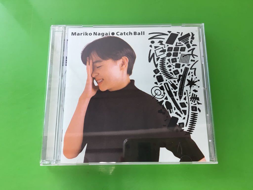 i0529-11★CD邦楽/ディスク美品/永井真理子/Catch Ball/1992 Live in yokohama studium 2点_画像3