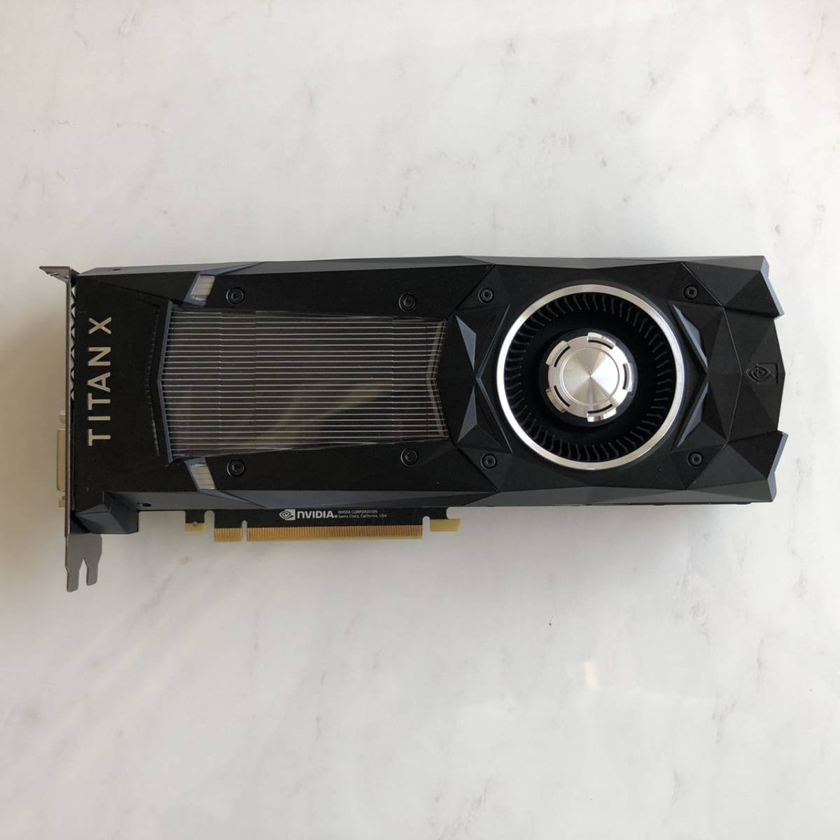 完動美品】NVIDIA GeForceGTX TITAN X pascal FoundersEDITION GDDR5X