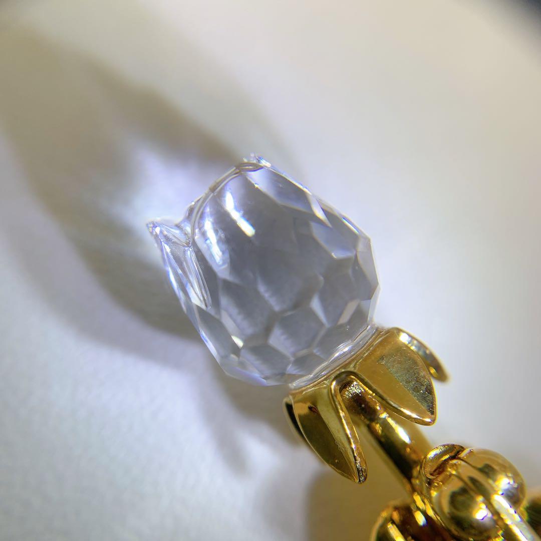 WEB限定】 1878 未使用 希少 SWAROVSKI スワロフスキー ブローチ バラ
