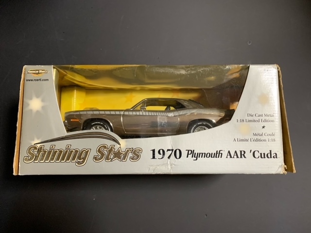 本物の RCERTL☆1/18☆1970 'CUDA AAR PLYMOUTH 乗用車