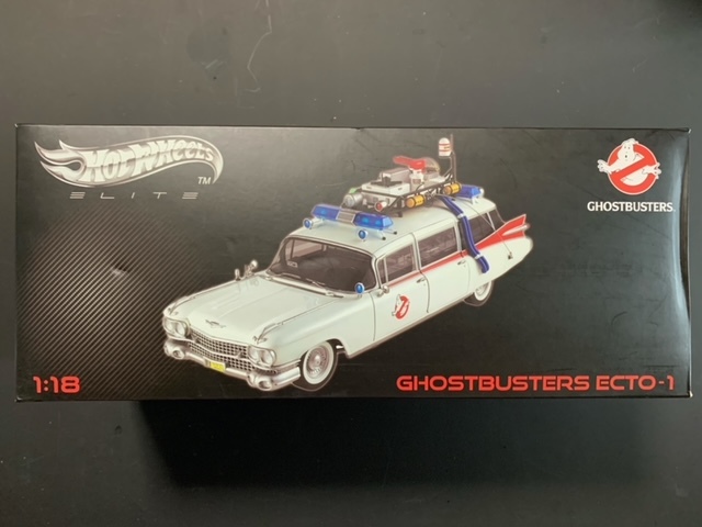 HOTWHEELS ELITE★ 1/18 ★GHOSTBUSTERS ECTO-1★W1176★