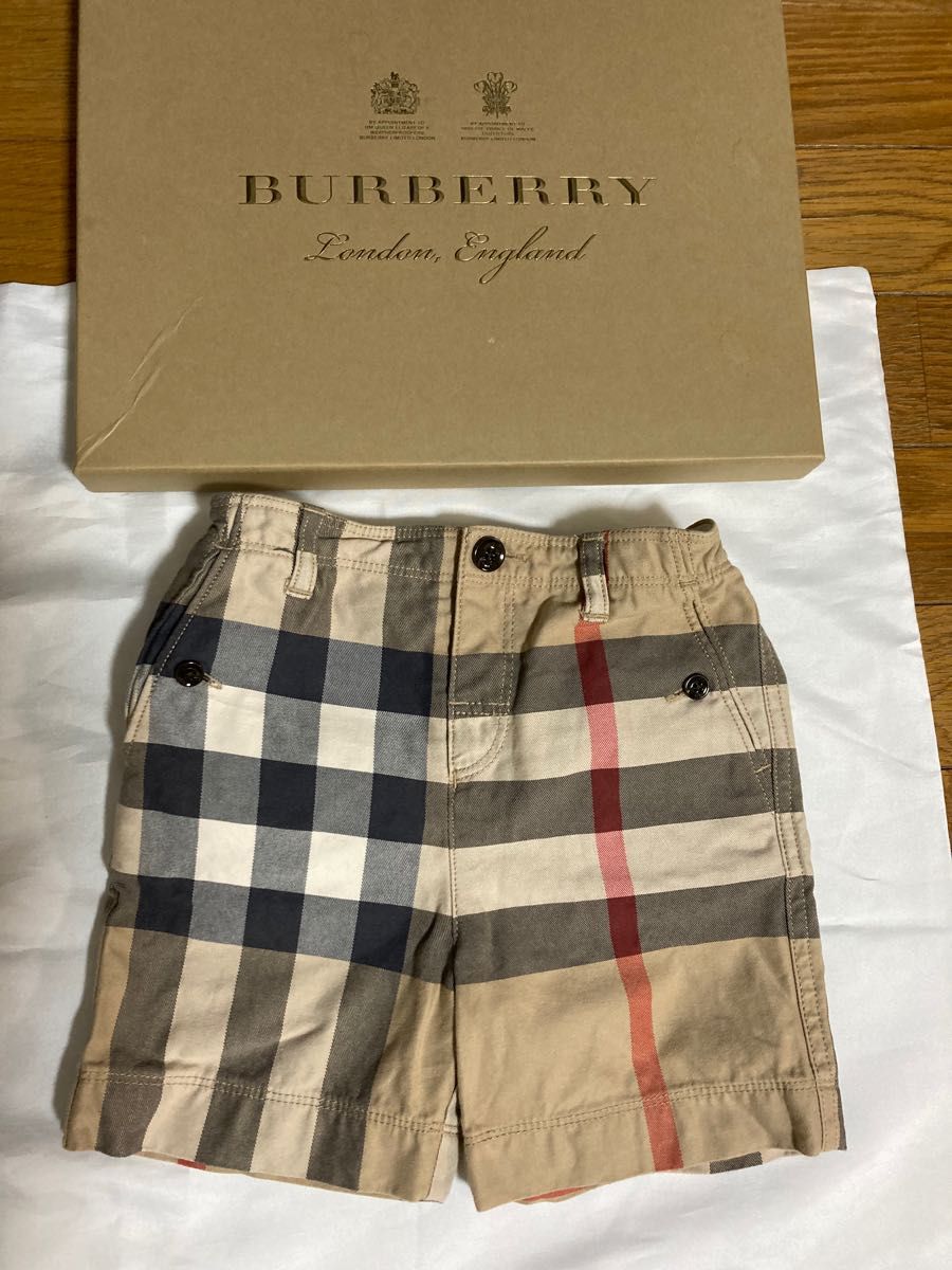 BURBERRY バーバリー チルドレン ショート パンツ 2Y 92㎝ - パンツ