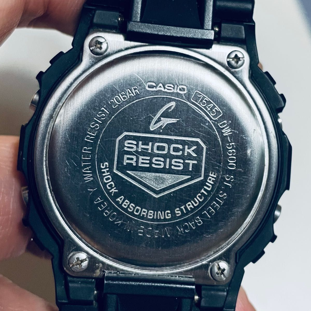 超レア G-RAVEN G-SHOCK DW-5600BM  ワタリガラス