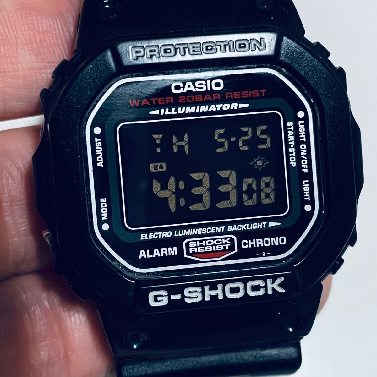 超レア G-RAVEN G-SHOCK DW-5600BM  ワタリガラス