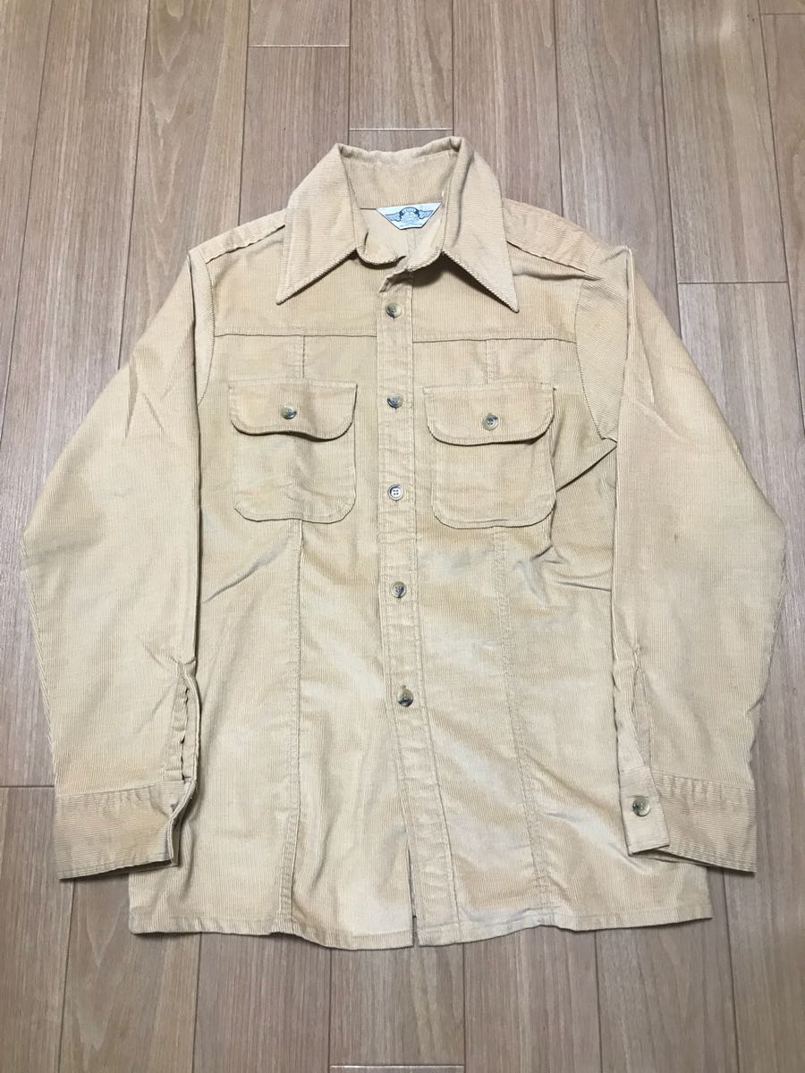 70s Levi's リーバイス PANATELA パナテラ コーデュロイシャツ