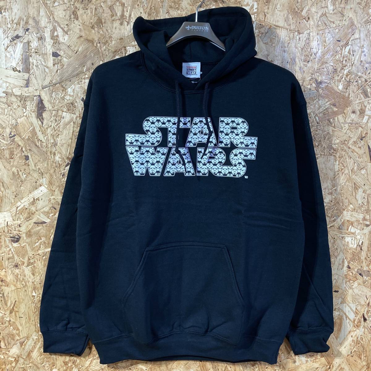 STAR WARS VISION STREET WEAR nano universe スウェット パーカー コラボ 限定 スター ウォーズ ヴィジョン STORM TROOPER_画像1