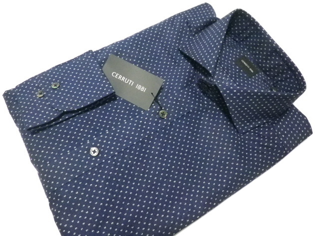 限定版 ◆CERRUTI 1881/チェルッティ◆小紋ペイズリー カッタウェイシャツ【41-84】2.7万 Lサイズ 限定版 ◆CERRUTI 1881/チェルッティ◆小紋ペイズリー カッタウェイシャツ【41-84】2.7万 Lサイズ