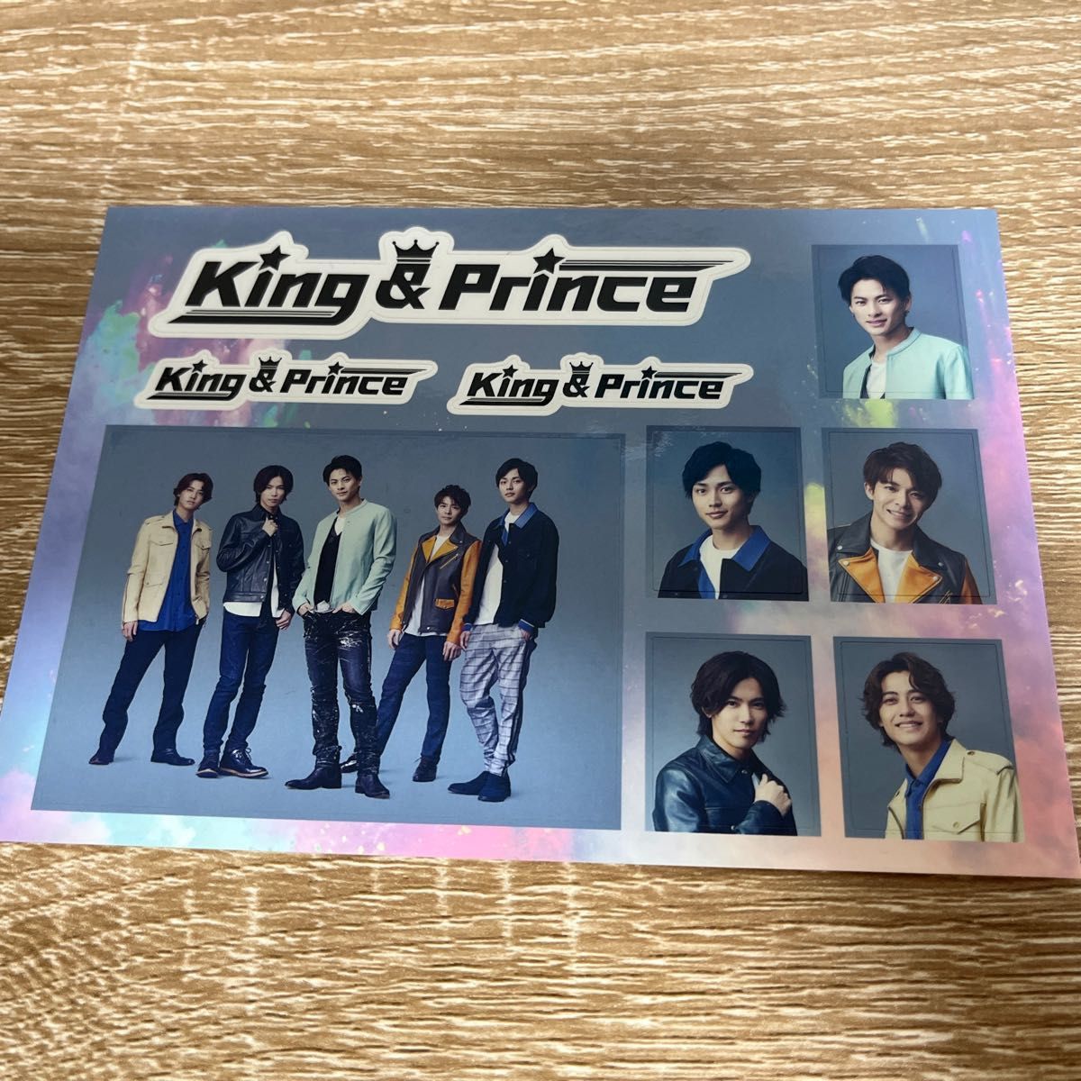 King & Prince  Mazy  Night（限定A、限定B、通常）未開封　クリアポスター、下敷き、シール付き