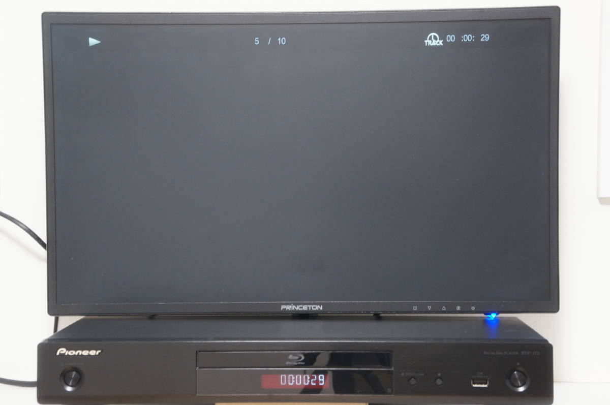 【即決・送料無料】Pioneer BDP-170-K パイオニア SACD BD DVD ブルーレイディスクプレーヤー RC-2425 純正リモコン・取説付