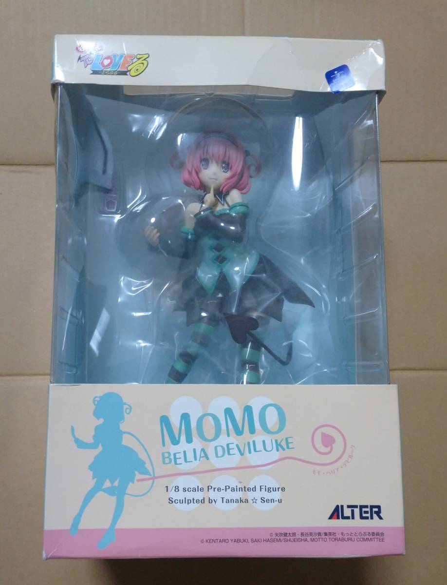 # new goods outer box . pain have # Momo *be rear * De Ville -k more To LOVE.-....-1/8 final product figure aruta-#