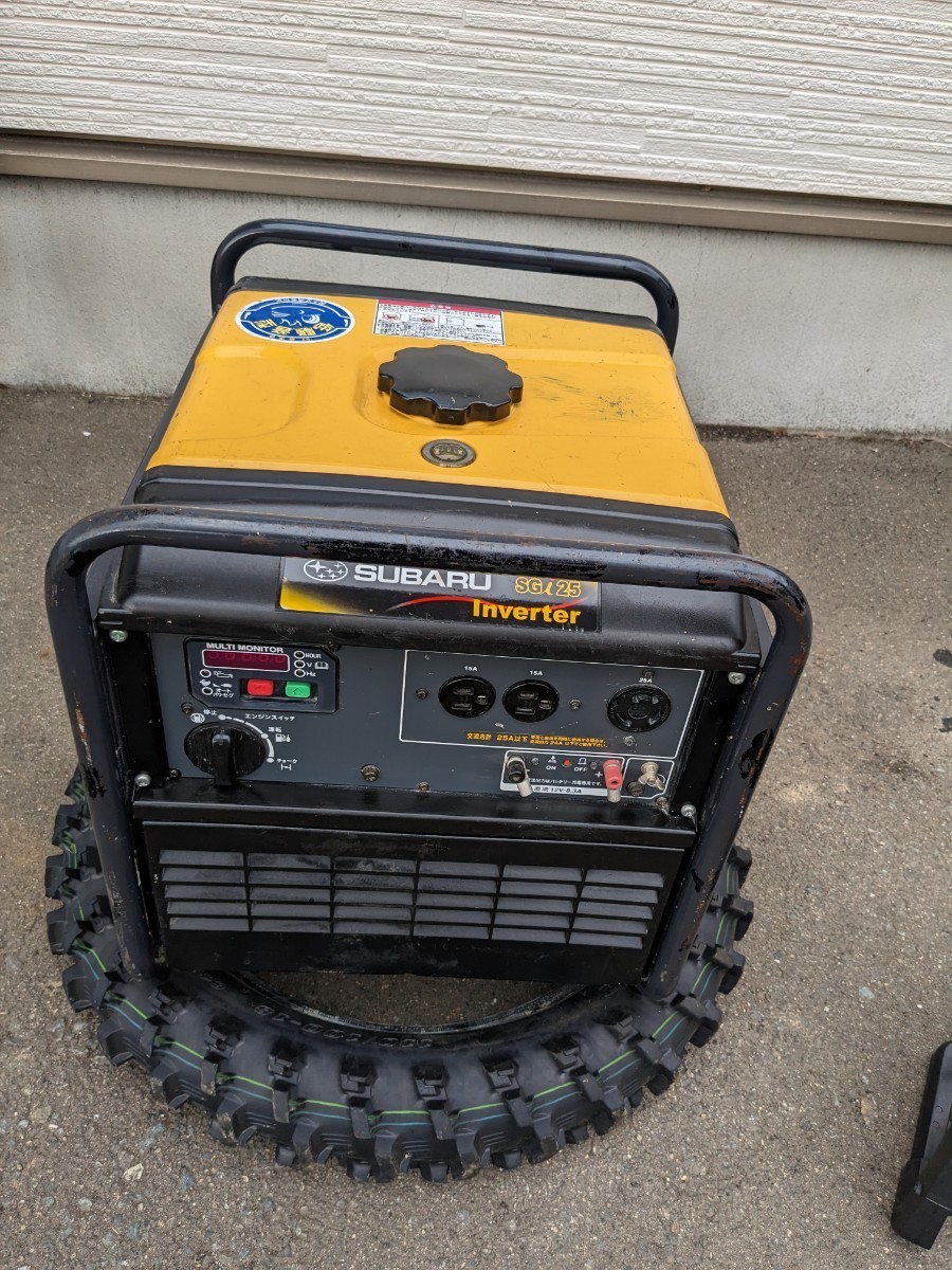 SUBARUインバーター発電機SGi25 | normanhubbard.com