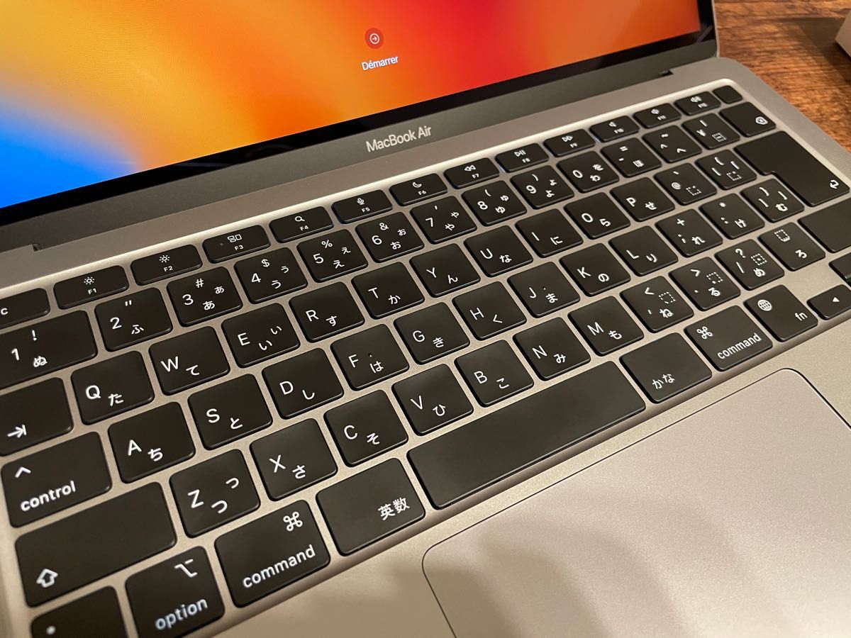 macbook air 2020 m1 16GB/512GB/JISキーボード Apple スペースグレイ