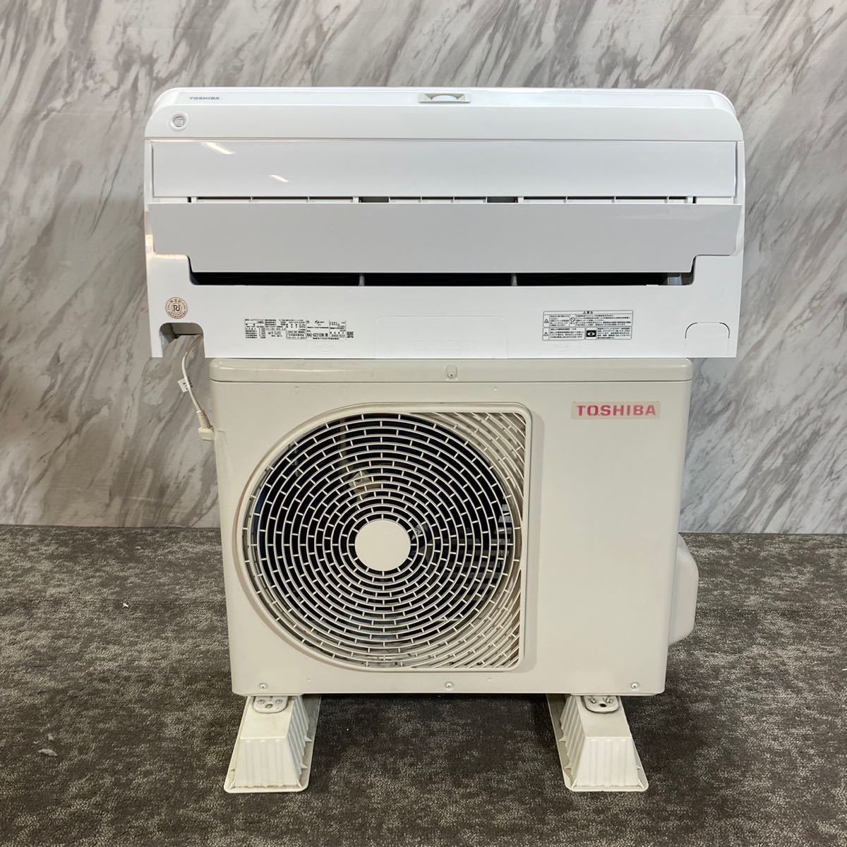 までの﹌ TOSHIBA 東芝 エアコン6畳用 RAS-G221E8R(W) 2020年製 Dei6m