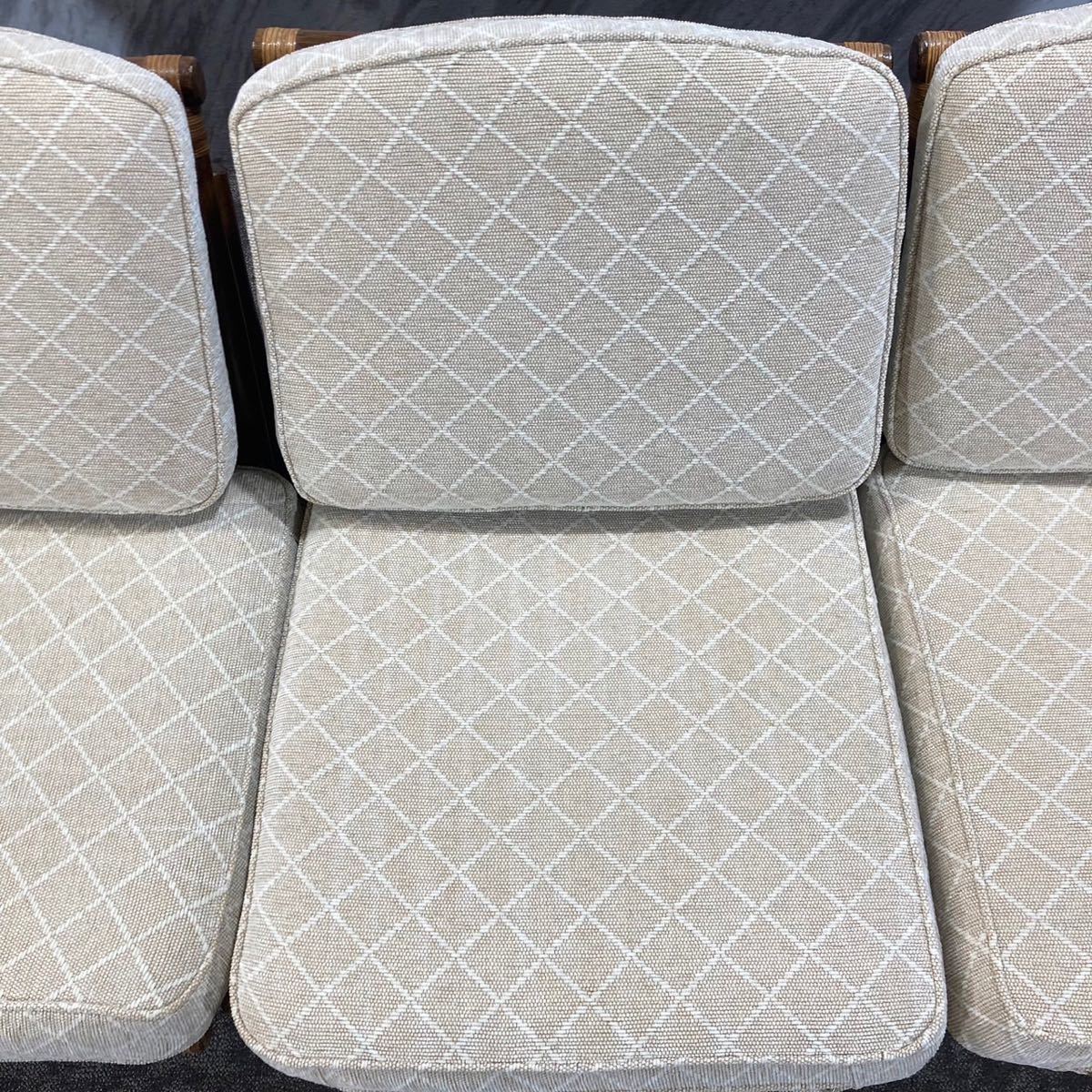 HI-RIVER RATTAN 3人掛けソファ ラタン家具 リゾート G562