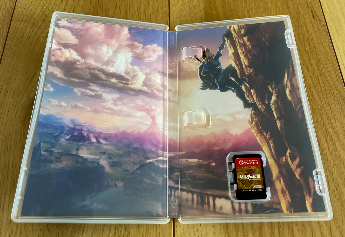 【送料無料】Nintendo Switch ゼルダの伝説 ブレス オブ ザ ワイルド　任天堂 スイッチ ソフト_画像4