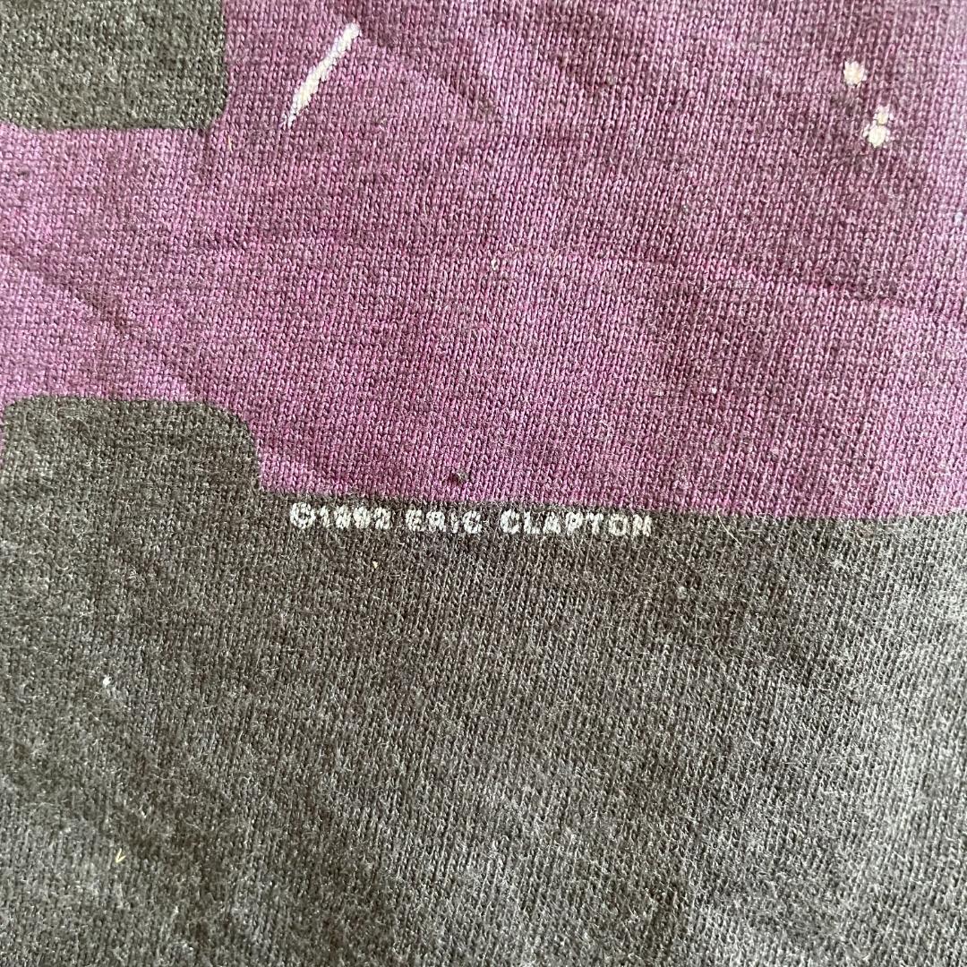 【MT18】Tシャツ エリック クラプトン 92年 90s XLサイズ_画像2